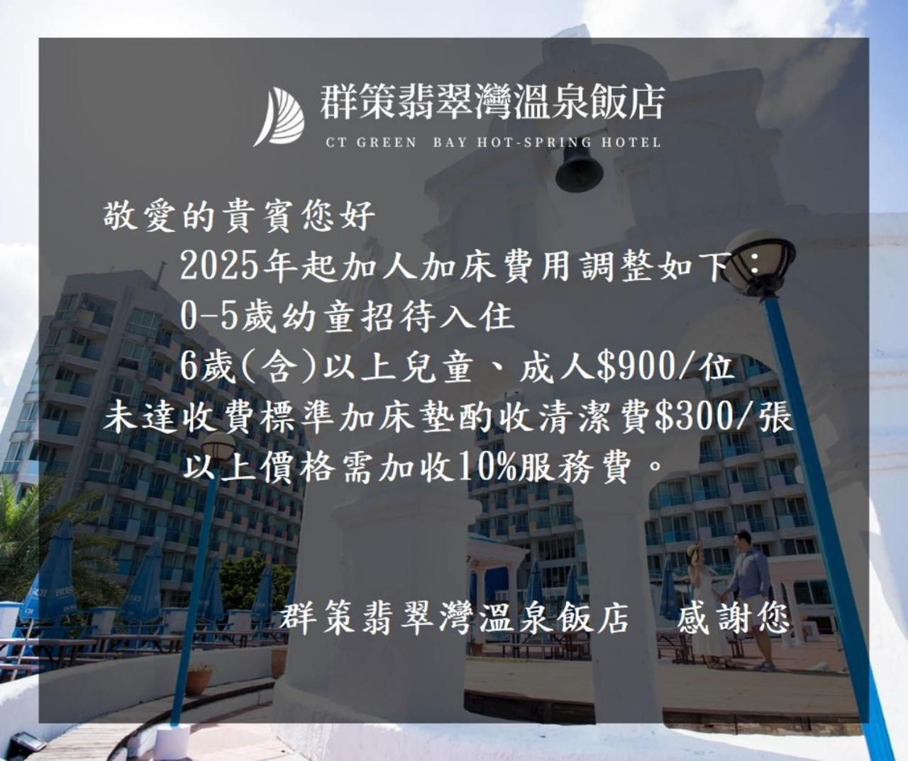 Ct Green Bay Hot-Spring Hotel Wanli Eksteriør billede